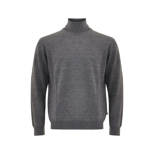 FERRANTE Elegant Gray Wool Sweater for Men elegant-gray-wool-sweater-for-men-1