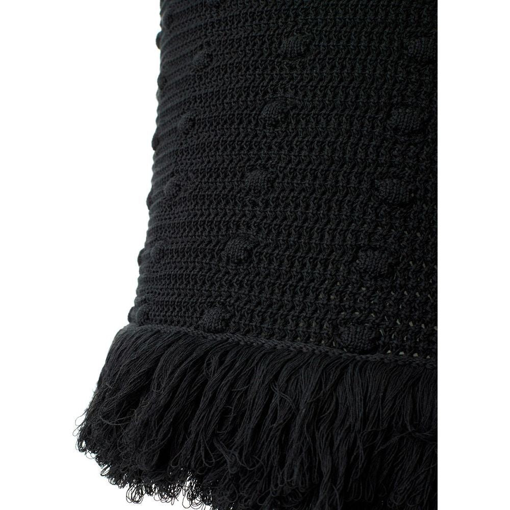 Bottega Veneta Elegant Black Cotton Skirt elegant-black-cotton-skirt-by-italian-couture