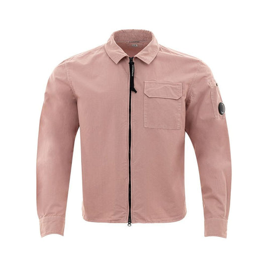 C.P. Company Chic Pink Cotton Shirt for the Modern Man chic-pink-cotton-shirt-for-the-modern-man