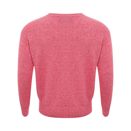 Gran Sasso Elegant Pink Cotton Sweater for Men elegant-pink-cotton-sweater-for-men