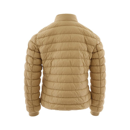 Woolrich Beige Elegance Polyamide Jacket beige-elegance-polyamide-jacket