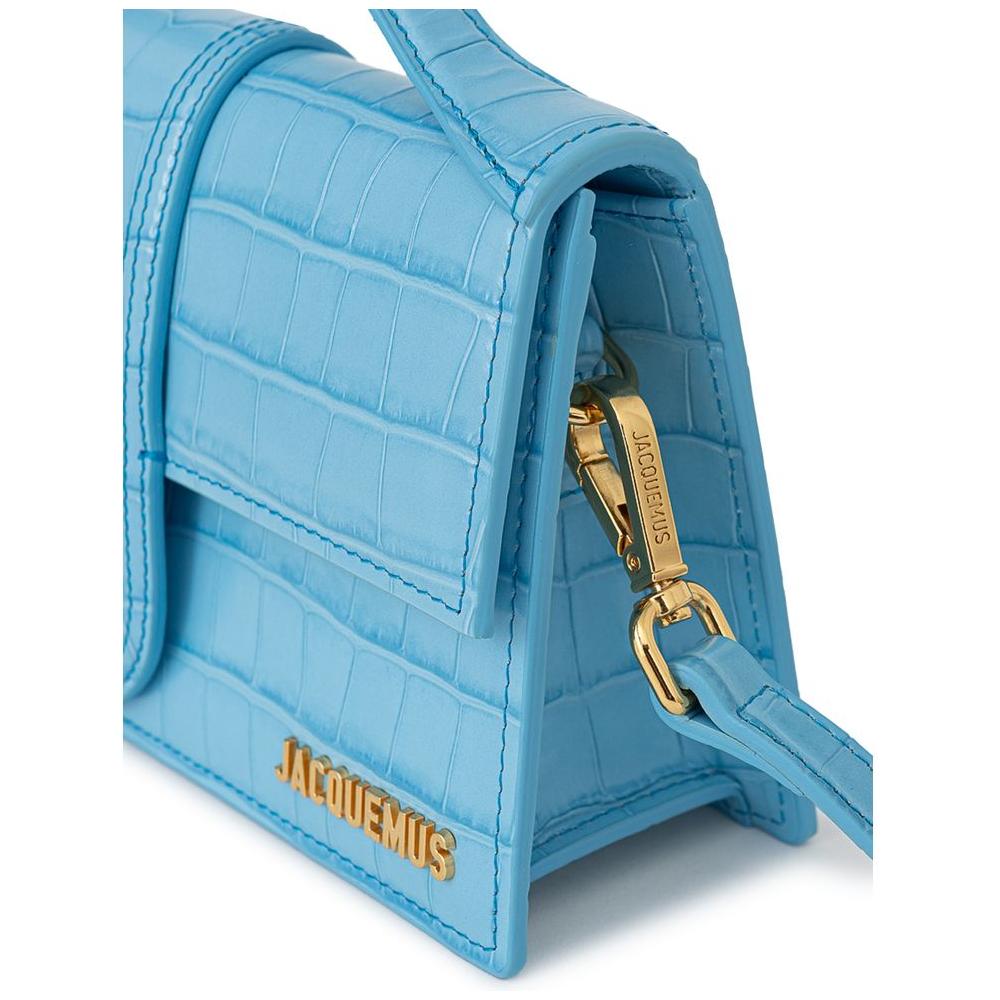 Jacquemus Light Blue Leather Handbag light-blue-leather-handbag-5