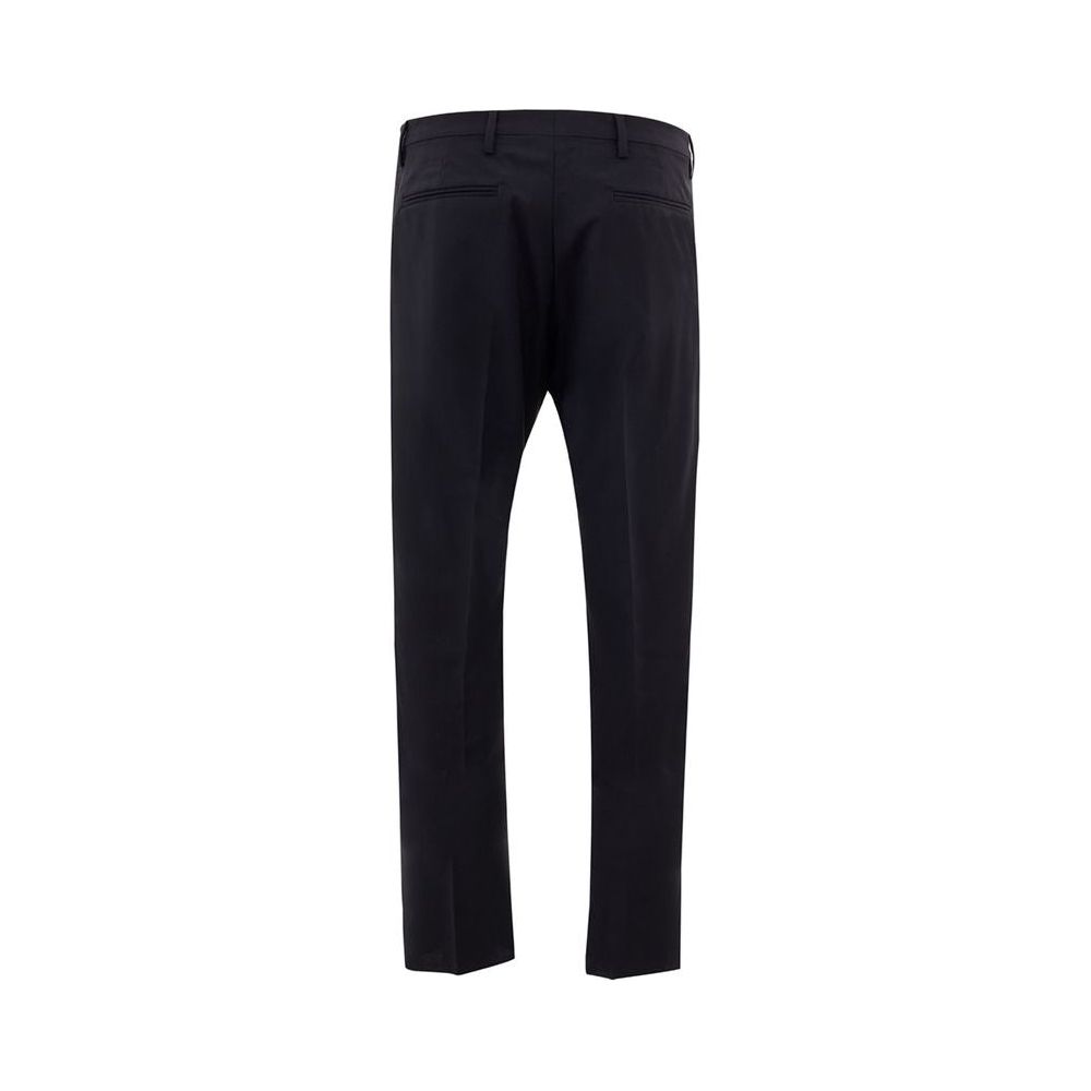 Valentino Black Wool Jeans & Pant black-wool-jeans-pant-1