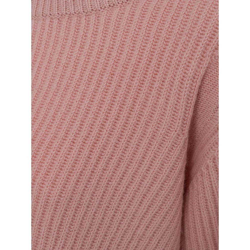 Malo Elegant Cashmere Pink Top - Indulge in Soft Luxury elegant-pink-cashmere-top-for-women