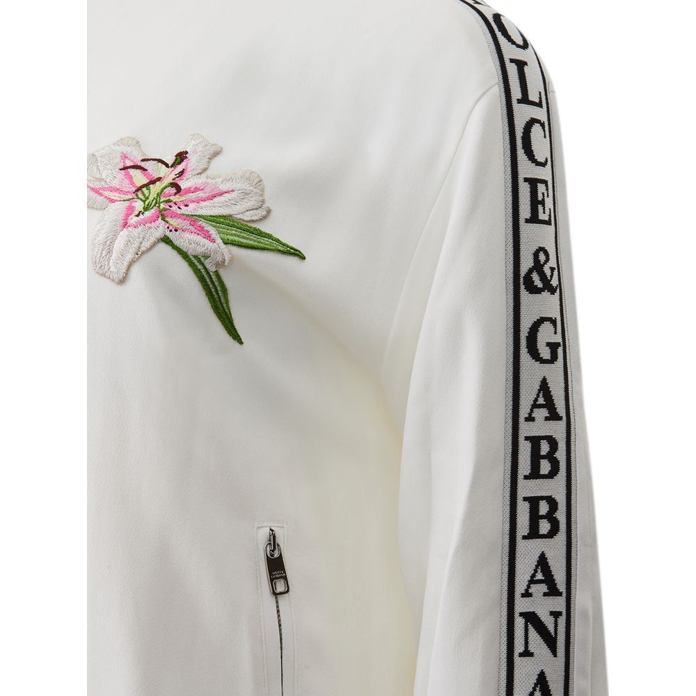 Dolce & Gabbana Elegant Cotton Knit White Sweater elegant-cotton-knit-white-sweater
