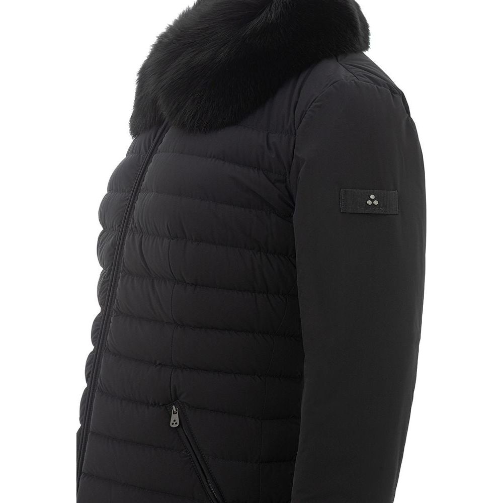 Peuterey Timeless Black Polyamide Jacket elegant-black-polyamide-jacket-2