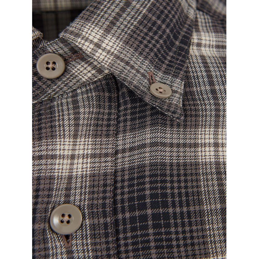 Tom Ford Multicolor Cotton Luxury Shirt for Men tom-ford-elegant-cotton-shirt