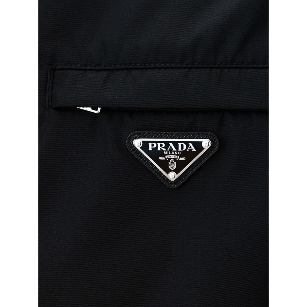 Prada Black Polyamide Jacket black-polyamide-jacket-2