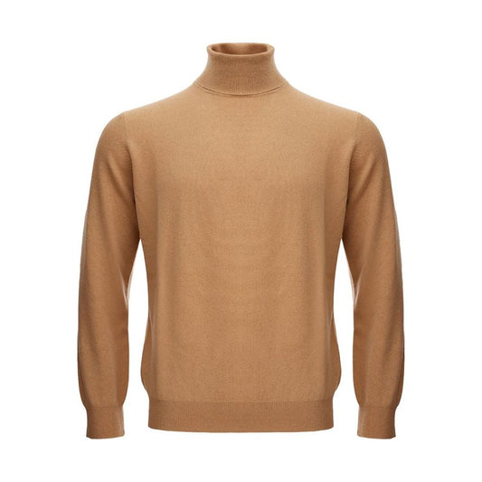 KANGRA KANGRA Classic Woolen Brown Sweater kangra-classic-woolen-brown-sweater