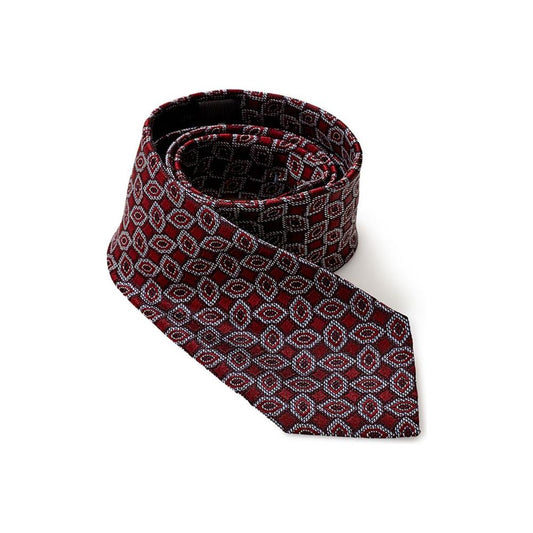 Ermenegildo Zegna Elegant Silk Multi-Colored Men's Tie multicolor-silk-luxury-tie