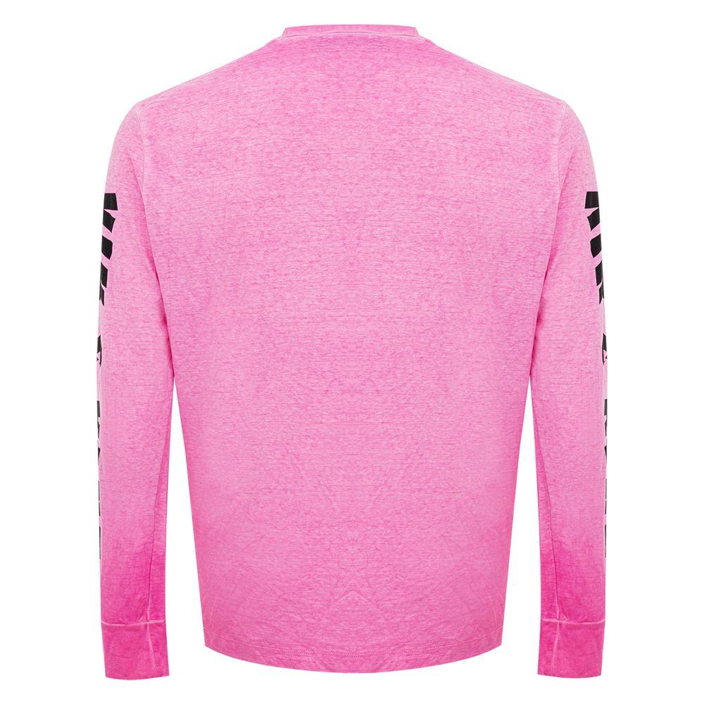 Dsquared² Pink Cotton T-Shirt pink-cotton-t-shirt
