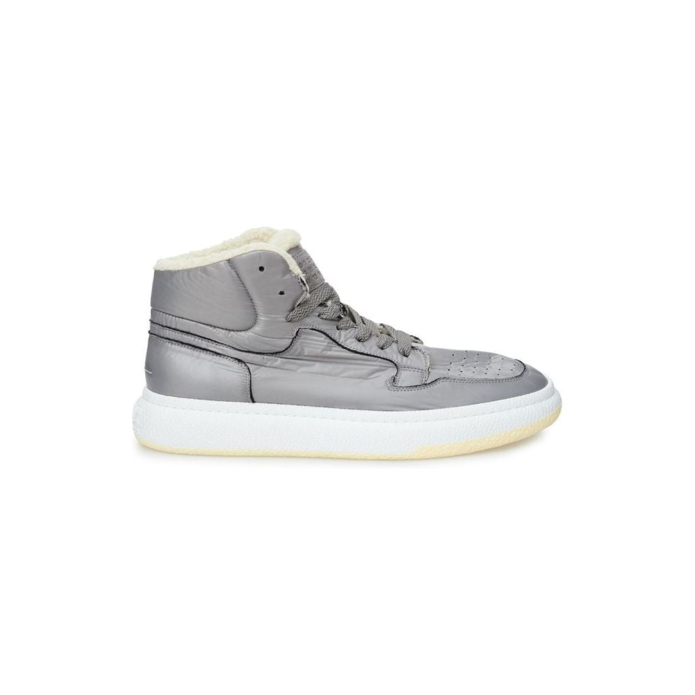 MM6 Maison Margiela Elevate Your Style with Gray Tecnico Sneakers sleek-gray-mm6-techno-fabric-sneakers