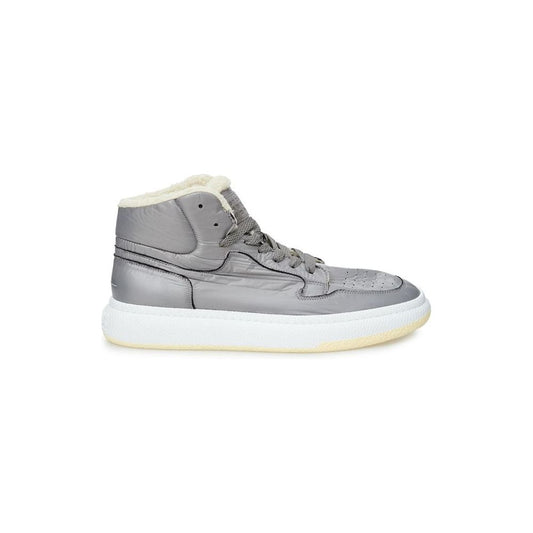 MM6 Maison Margiela Sleek Gray MM6 Techno Fabric Sneakers sleek-gray-mm6-techno-fabric-sneakers
