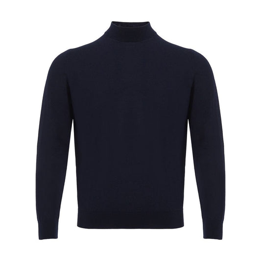 Colombo Elegant Cashmere Blue Sweater for Men elegant-blue-cashmere-sweater-for-men