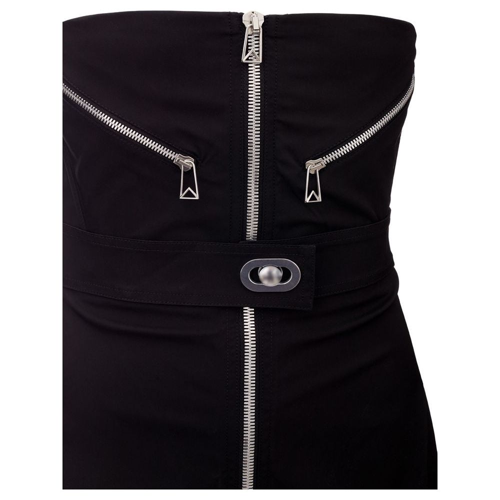 Bottega Veneta Black Polyamide Dress black-polyamide-dress-1