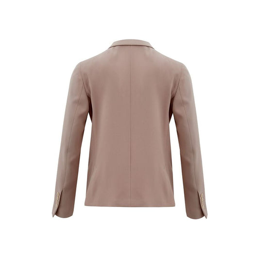 Lardini Chic Gray Polyester Jacket for Elegant Evenings chic-gray-polyester-jacket-for-elegant-evenings