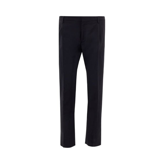 Valentino Black Wool Jeans & Pant black-wool-jeans-pant-1