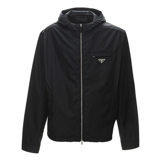 Prada Black Polyamide Jacket black-polyamide-jacket-2
