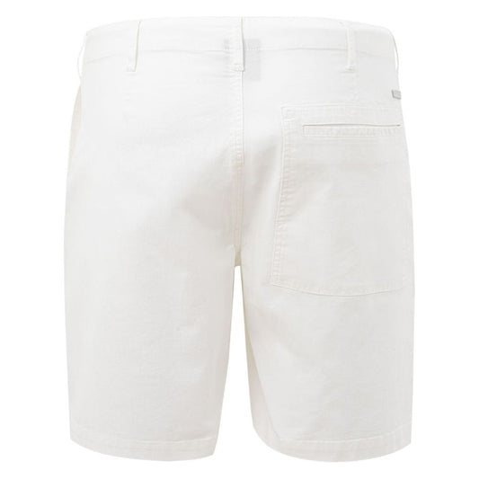 Armani Exchange Elegant White Cotton Shorts for Men elegant-white-cotton-shorts-for-men-1