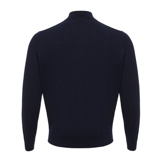 Colombo Elegant Blue Cashmere Sweater for Men elegant-blue-cashmere-sweater-for-men