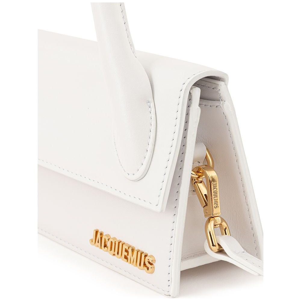 Jacquemus Chic White Leather Handbag for Sophisticated Elegance white-leather-handbag-3