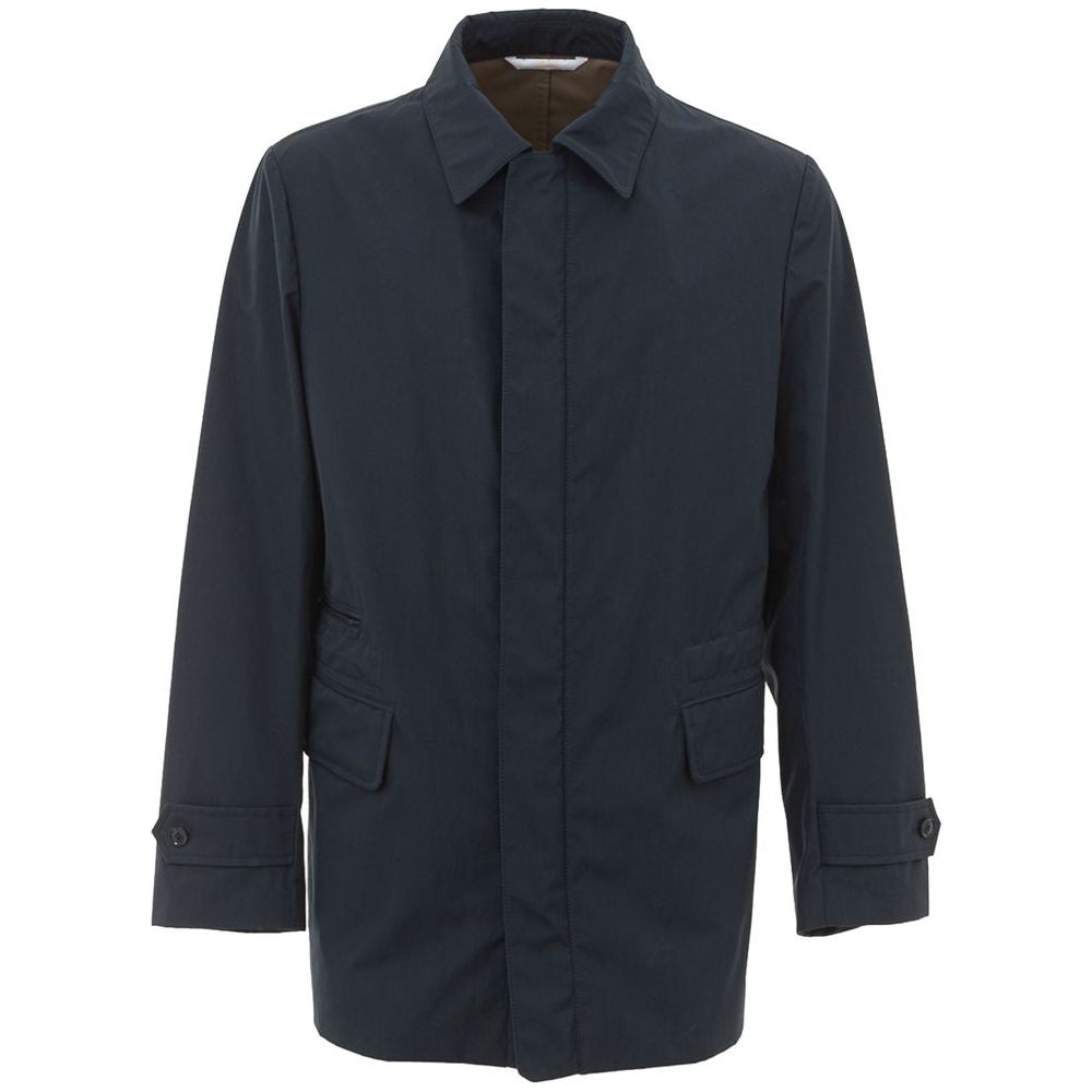 Brioni Blue Cotton Jacket blue-cotton-jacket-13