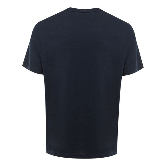 Brioni Blue Cotton T-Shirt blue-cotton-t-shirt-172