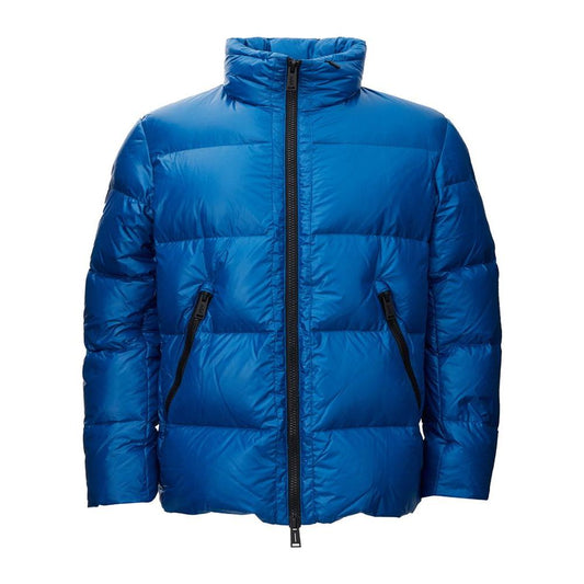 Add Sleek Polyamide Men's Blue Jacket elevate-your-style-in-a-sleek-blue-polyamide-jacket