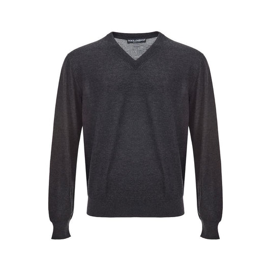 Dolce & GabbanaElegant Gray Cashmere Sweater for MenMcRichard Designer Brands£389.00