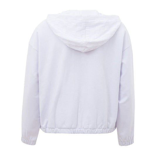 Armani Exchange Chic White Viscose Sweater for Women chic-white-viscose-sweater-for-women