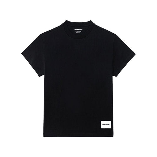 Jil Sander Black Cotton Organic T-Shirt black-cotton-organic-t-shirt