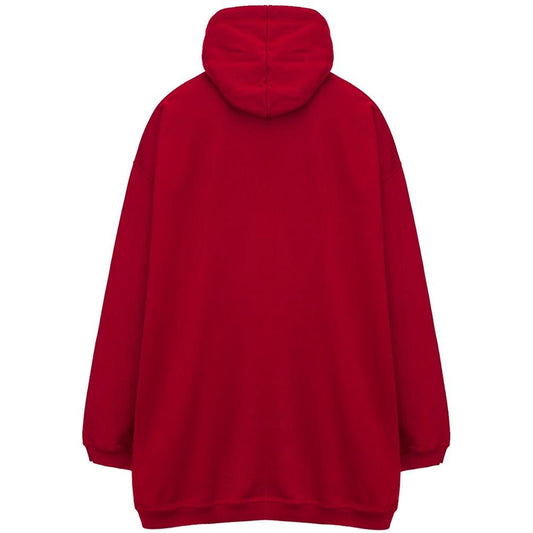 Dsquared² Red Cotton Sweater red-cotton-sweater-8