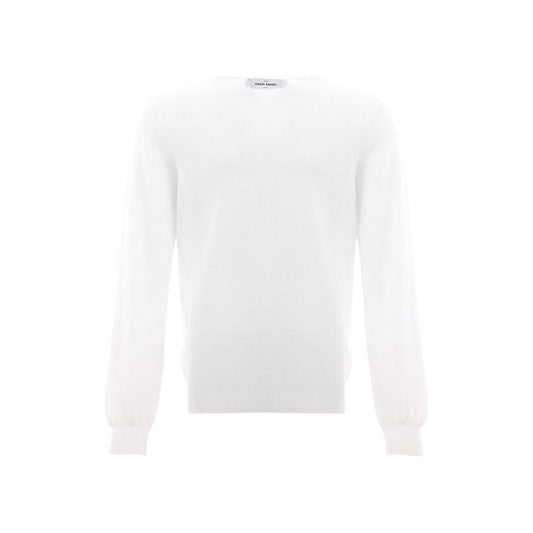 Gran SassoElegant Italian White Cotton T-ShirtMcRichard Designer Brands£179.00