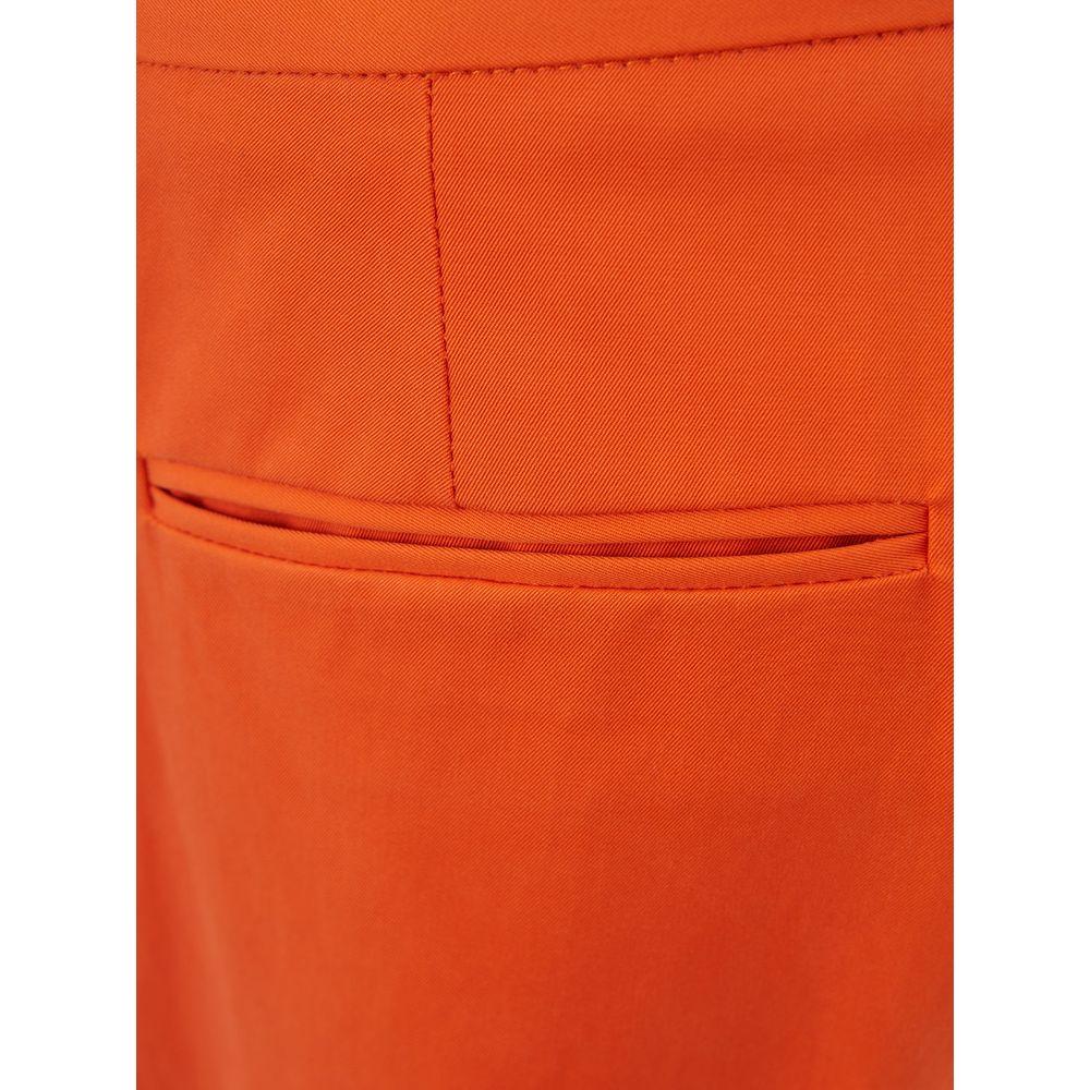Lardini Elegant Cotton Orange Pants elegant-orange-cotton-pants-for-women