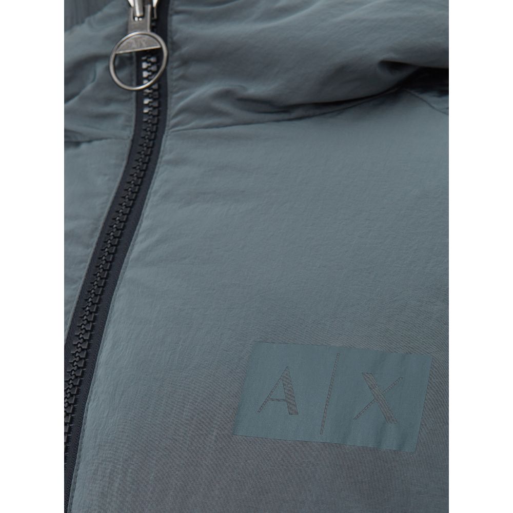 Armani Exchange Multicolor Polyester Men's Jacket multicolor-polyester-fashion-jacket