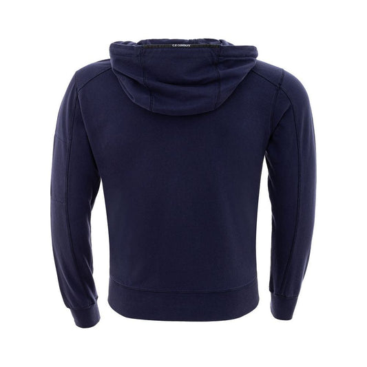 C.P. Company Blue Cotton Casual Men's Sweater exclusive-blue-cotton-sweater-for-men