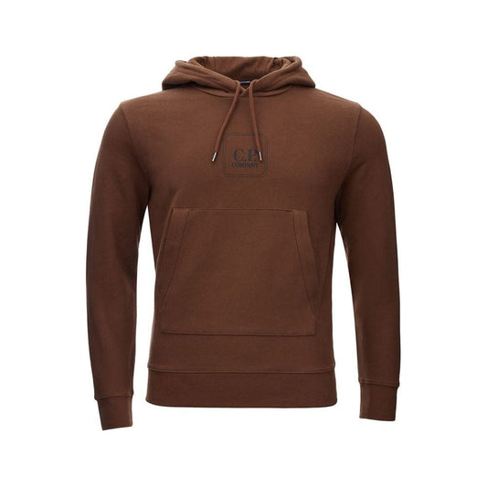 Elevated Brown Cotton Sweater for Men