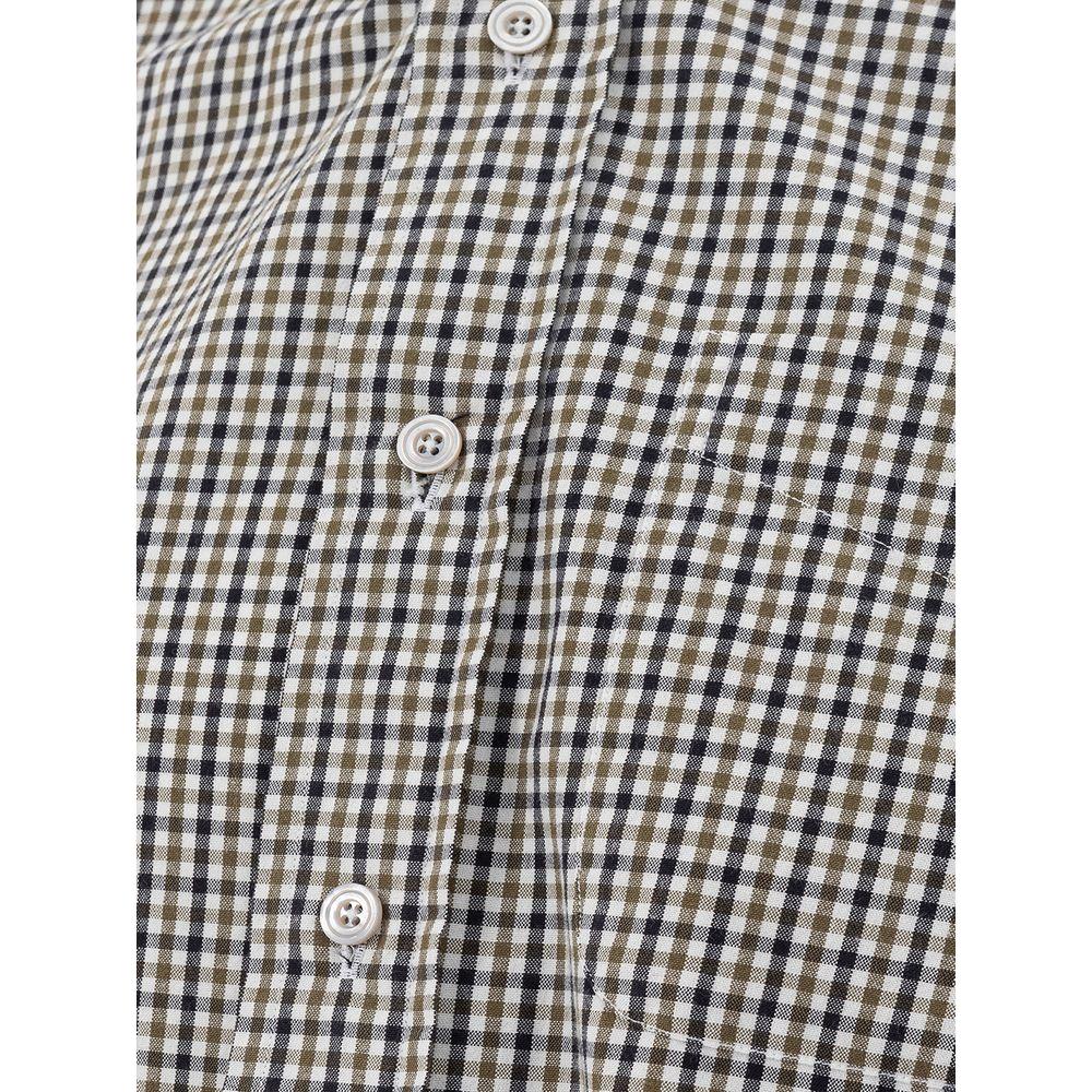 Tom Ford Elegant Gray Cotton Shirt for Men elegant-gray-cotton-shirt-for-men