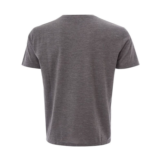 Lardini Elegant Gray Wool T-Shirt for Men elegant-gray-wool-t-shirt-for-men