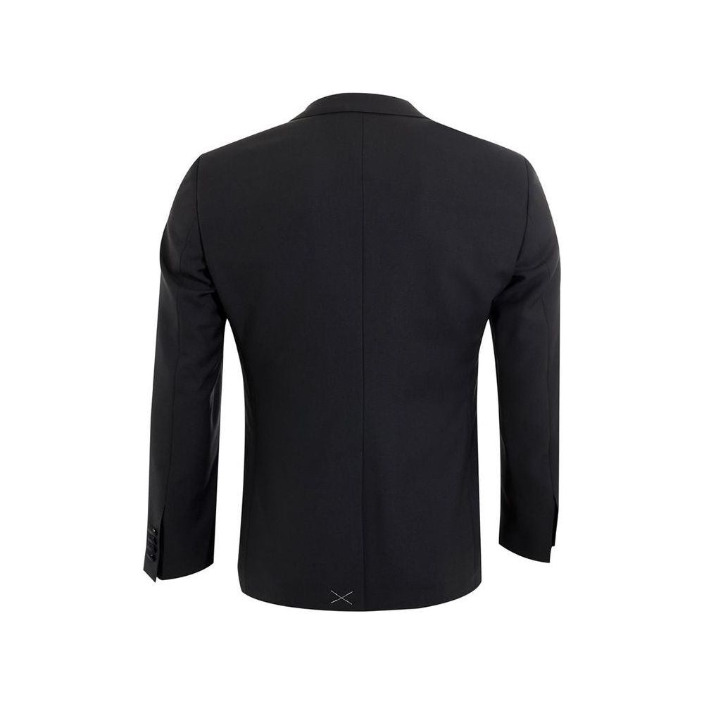 Dolce & Gabbana Elegant Black Wool Men's Suit elegant-black-wool-suit-for-men