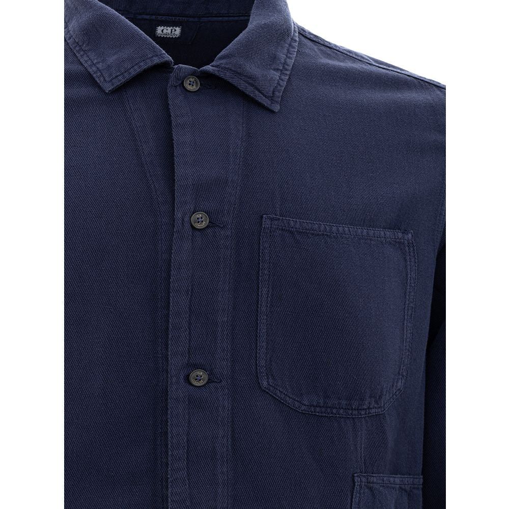 C.P. Company Blue Cotton Shirt blue-cotton-shirt-33