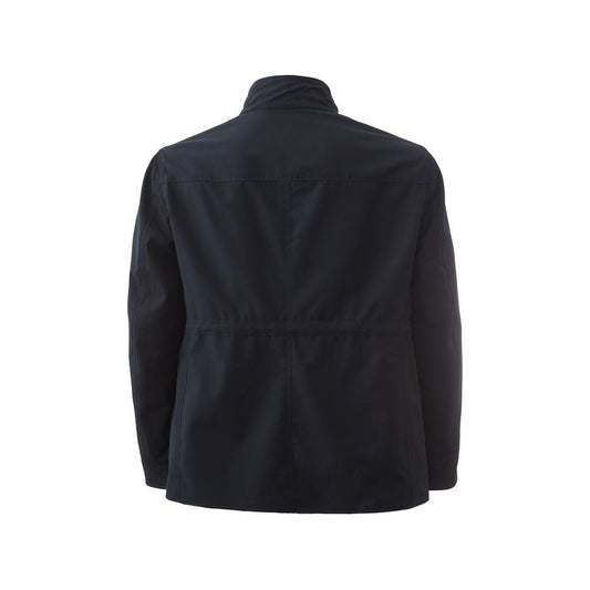 Lardini Elegant Wool Blue Men's Jacket elegant-wool-blue-mens-jacket