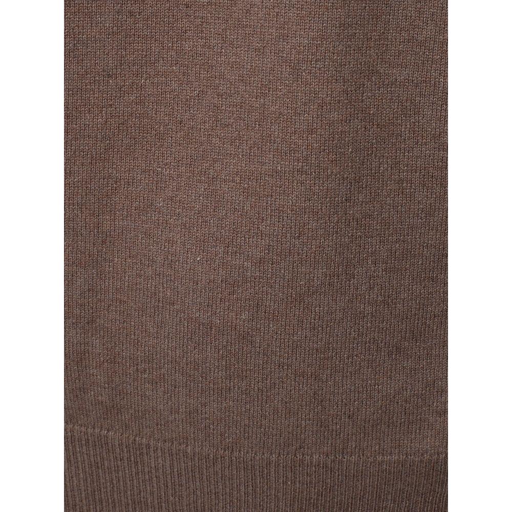 KANGRA Brown Wool Sweater brown-wool-sweater-6