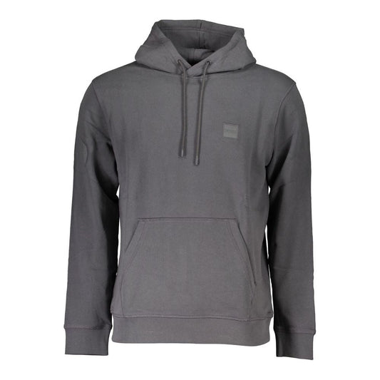 Hugo Boss | Sleek Organic Cotton Hooded Sweatshirt| McRichard Designer Brands   