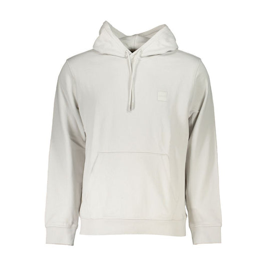 Hugo Boss Sleek Organic Cotton Hooded Sweatshirt sleek-organic-cotton-hooded-sweatshirt-1