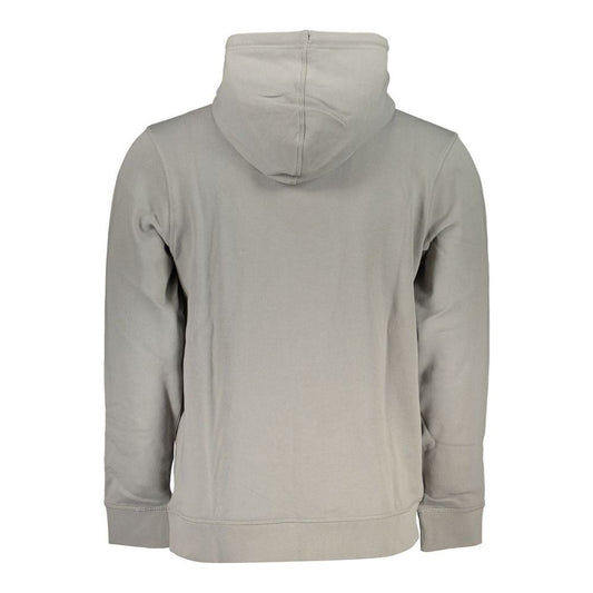 Hugo Boss Gray Cotton Sweater gray-cotton-sweater-33
