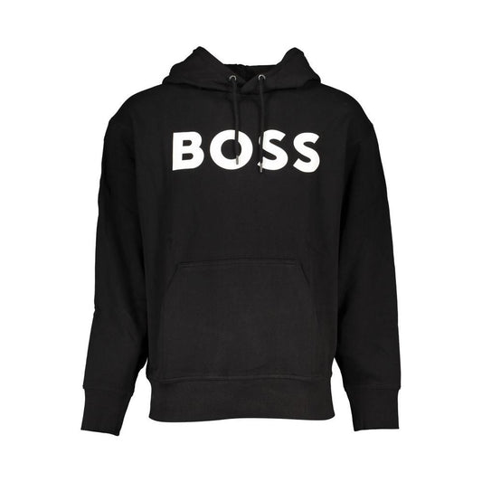 Hugo Boss Black Cotton Sweater black-cotton-sweater-37