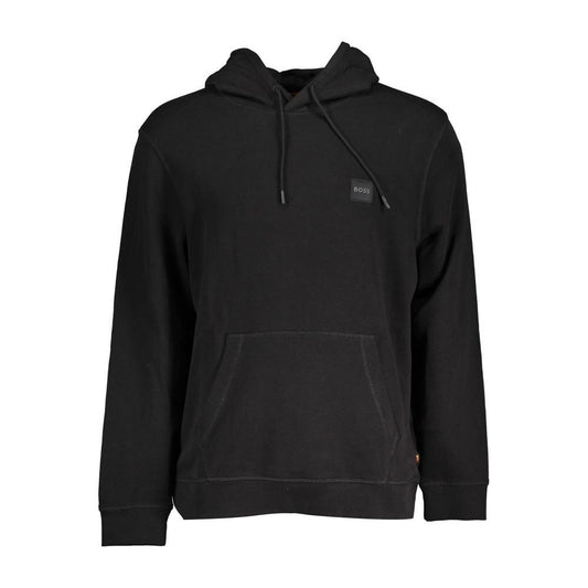 Hugo Boss | Sleek Hooded Brushed Sweatshirt| McRichard Designer Brands   