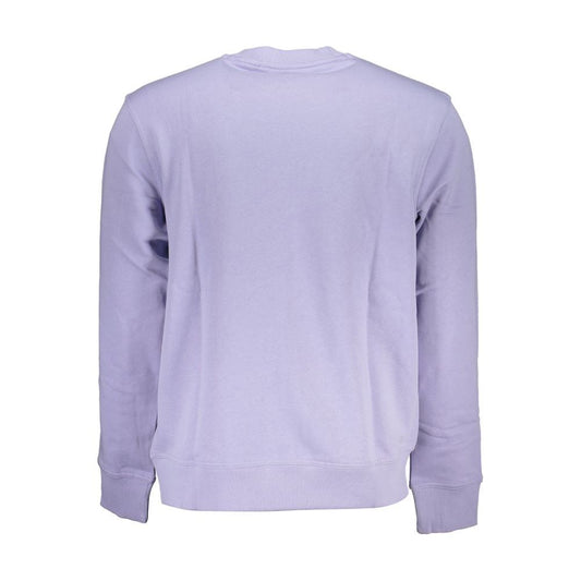Hugo Boss Purple Cotton Sweater purple-cotton-sweater-5