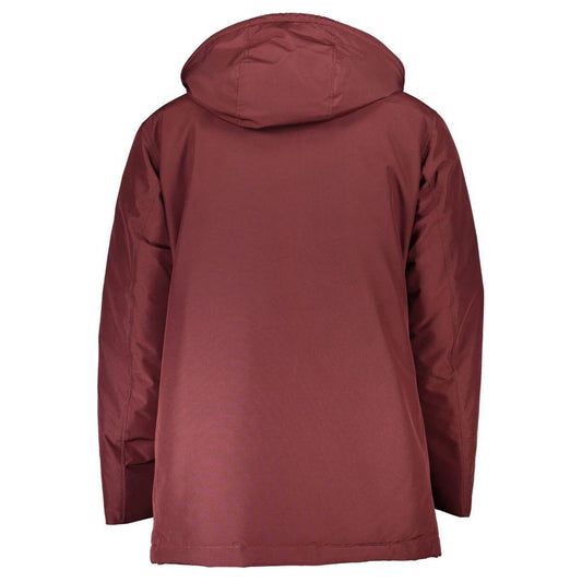 Hugo Boss | Elegant Pink Long-Sleeved Jacket with Hood| McRichard Designer Brands   
